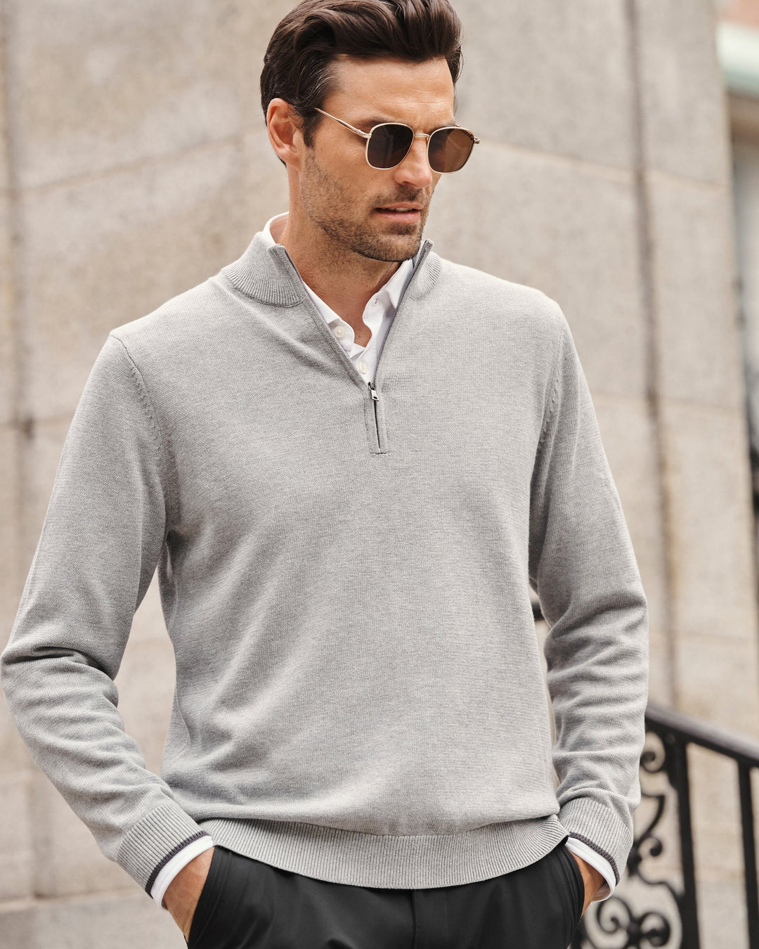 Rhone - Men's Commuter 1/4 Zip Sweater