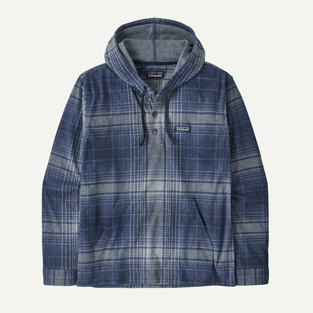 Patagonia Men's Stretch Fjord Flannel Pullover Hoody