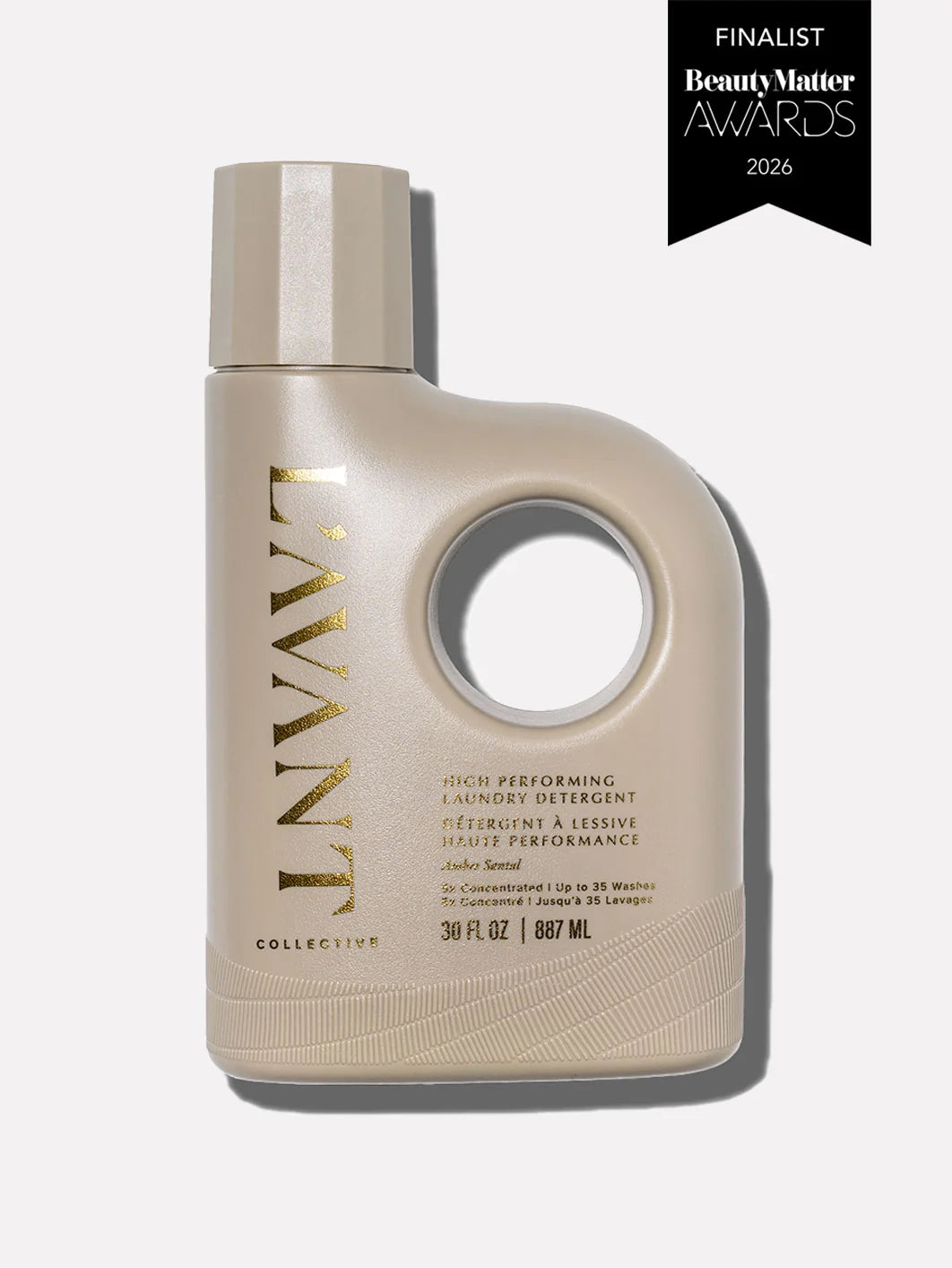 L'Avant  High Performing Laundry Detergent 30 Oz. Ambré Santal