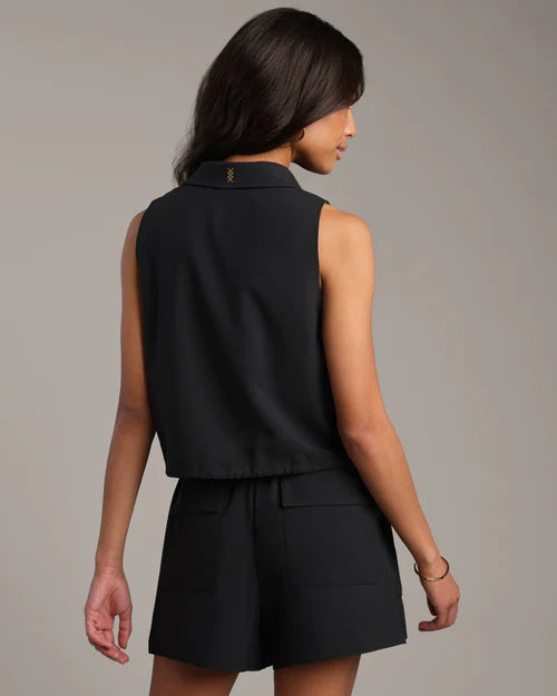 Rhone - Women's Mirage Sleeveless Notch Collar Blouse