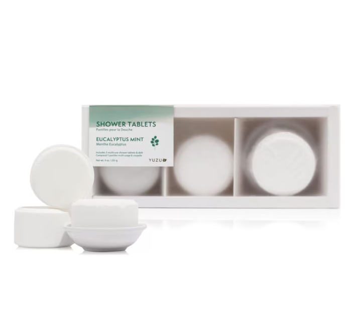 YUZU - Multi-Use Shower Tablets (Set of 3)